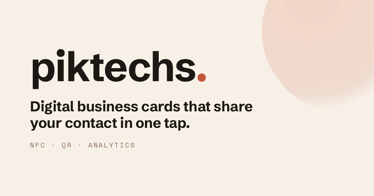 Aperçu de la plateforme Piktechs