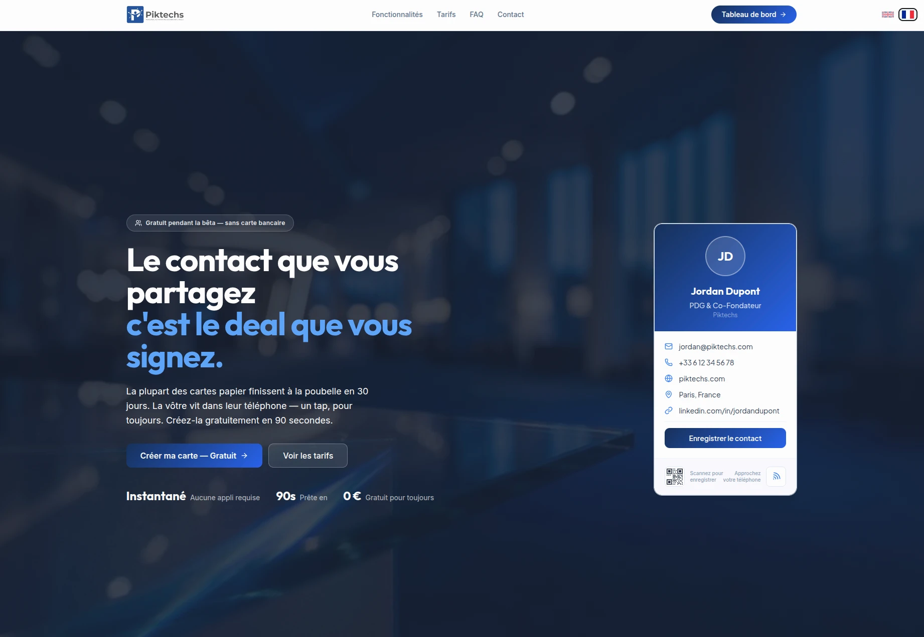 Plateforme SaaS Piktechs