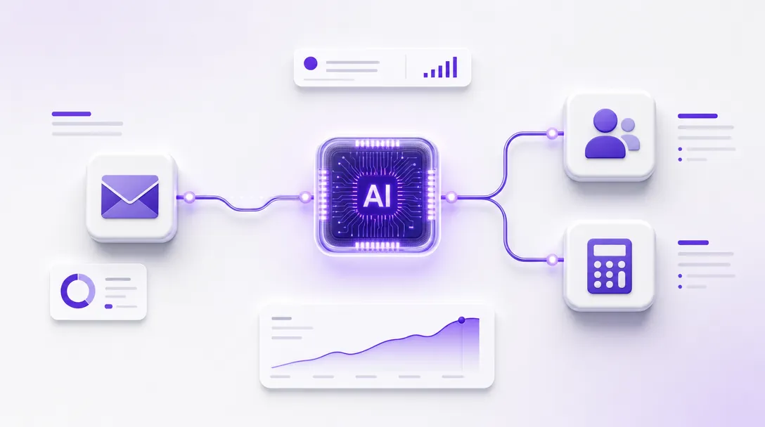 schéma d'une automatisation de bout en bout