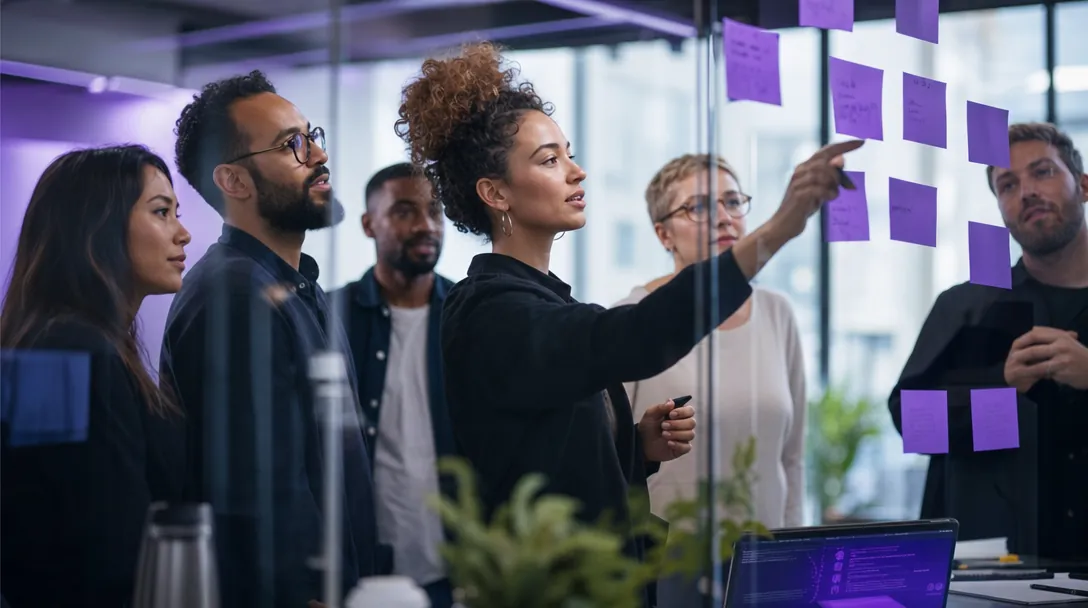 atelier de co-construction avec les équipes