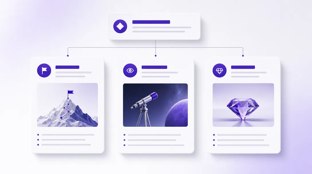 plateforme de marque (mission, vision, valeurs)