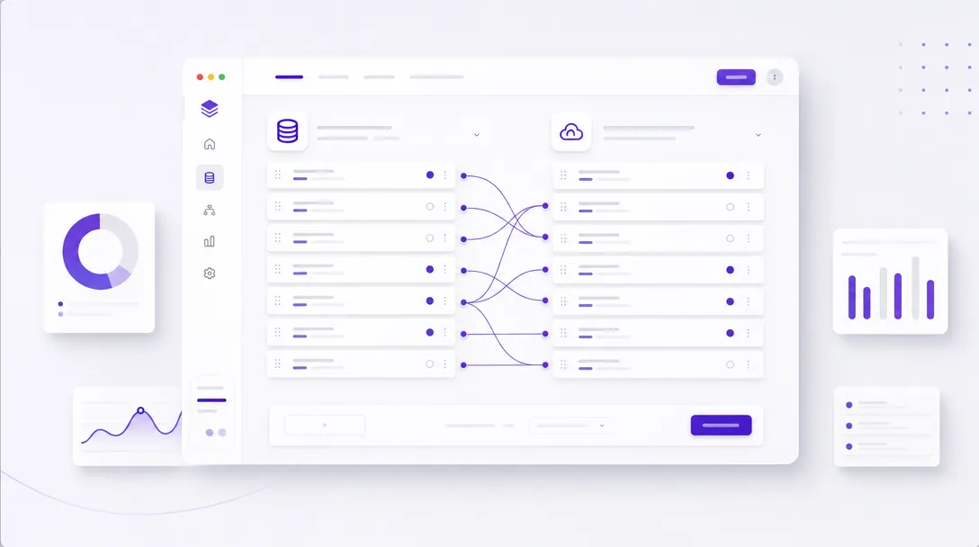 mapping de données CRM ↔ ERP