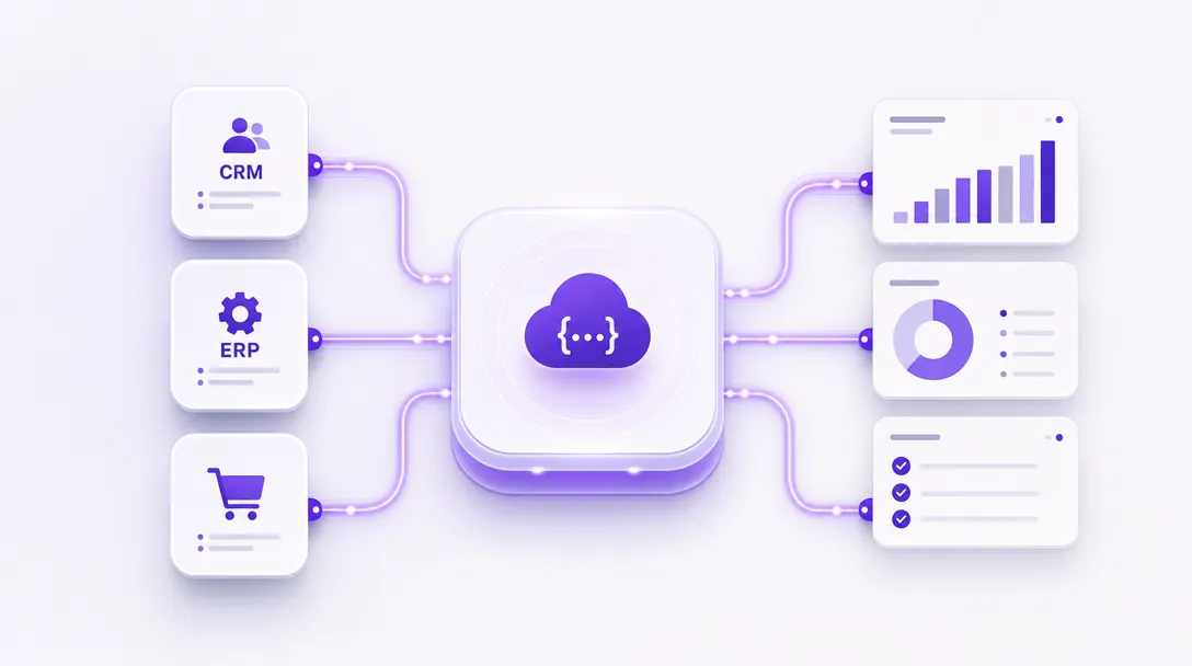 schéma de flux entre vos applications