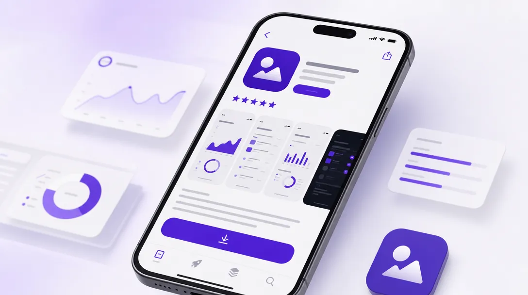 fiche App Store / Google Play optimisée ASO