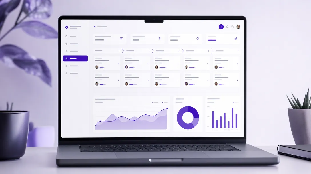 dashboard Odoo CRM et ventes