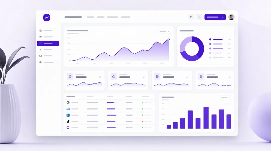 tableau de bord KPI marketing