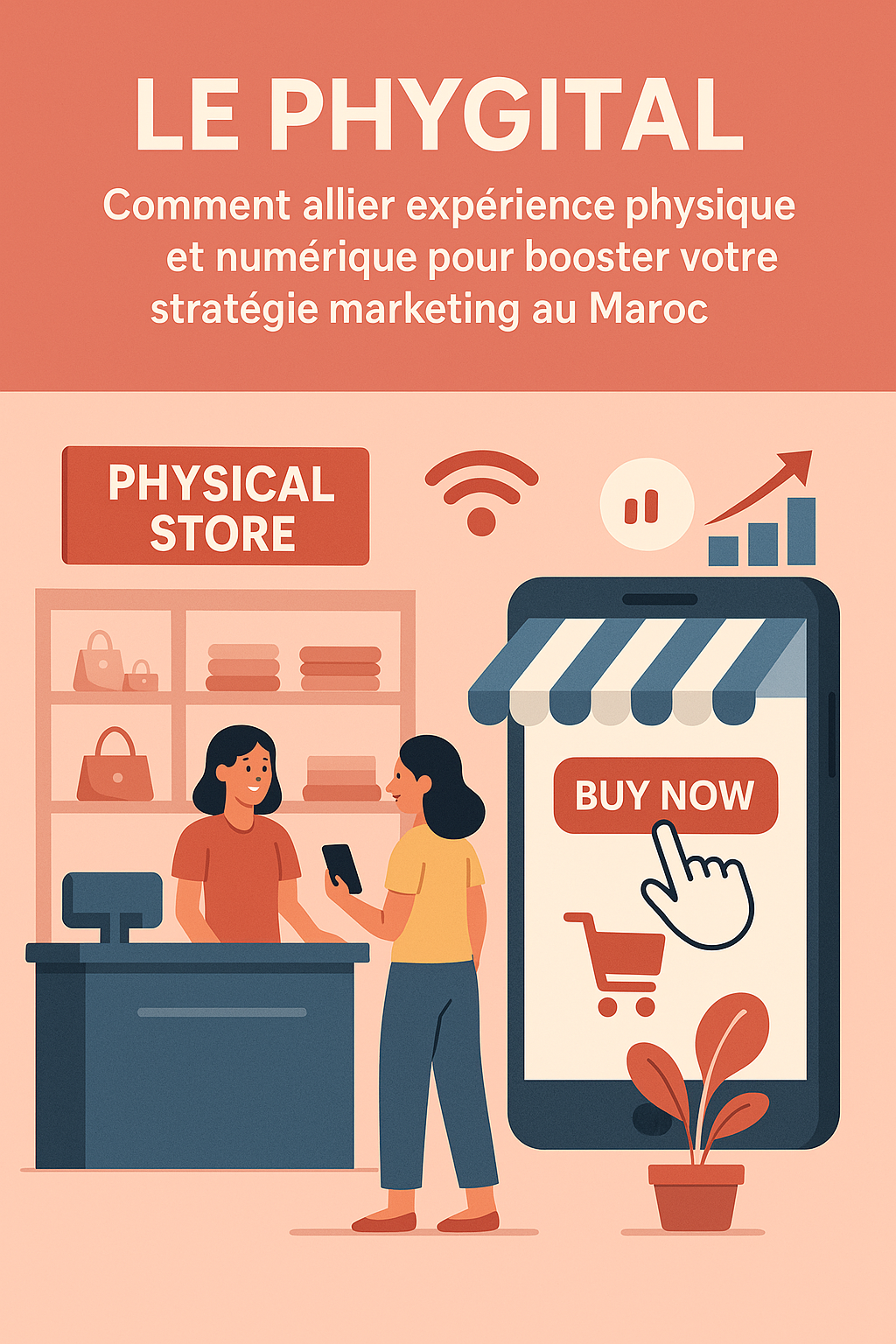Le phygital Comment allier expérience physique et numérique pour booster votre stratégie marketing au Maroc